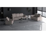 Modernes 3-Sitzer-Sofa mit Schlaffunktion, verstellbare Kopfteile, FERRO 57 Modernes 3-Sitzer-Sofa mit Schlaffunktion, verstellbare Kopfteile, FERRO 57
