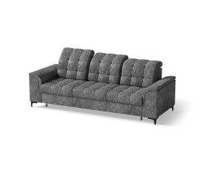 Modernes 3-Sitzer-Sofa mit Schlaffunktion, verstellbare Kopfteile, FERRO 57