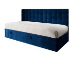 Einzelbett 90x200 cm für Kinderzimmer, ohne Matratze, MELANIA 1R