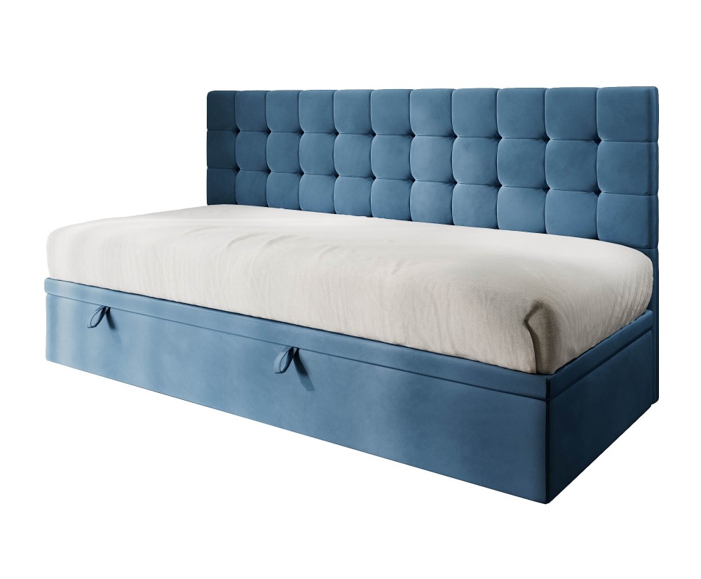 Einzelbett 90x200 cm für Kinderzimmer, ohne Matratze, MELANIA 1R Einzelbett 90x200 cm für Kinderzimmer, ohne Matratze, MELANIA 1R