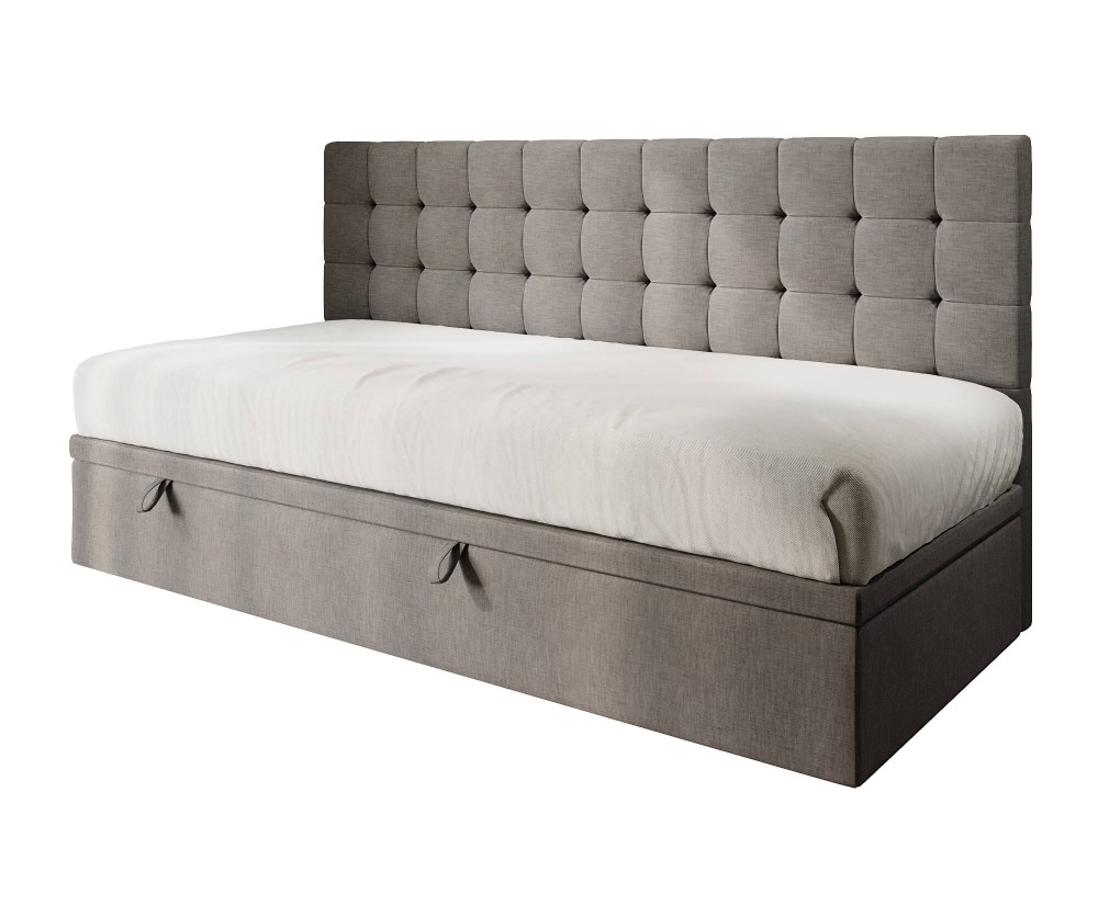 Einzelbett 90x200 cm für Kinderzimmer, ohne Matratze, MELANIA 1R Einzelbett 90x200 cm für Kinderzimmer, ohne Matratze, MELANIA 1R