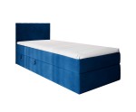 Einzelbett 80x200 cm, Boxspringbett mit Bettkasten, Gleitfüße, INTARO A10 Einzelbett 80x200 cm, Boxspringbett mit Bettkasten, Gleitfüße, INTARO A10