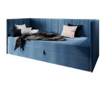 Schlafsofa 90x200 cm mit Bettkasten und Bonell-Matratze, Jugendbett MILENA 2M Schlafsofa 90x200 cm mit Bettkasten und Bonell-Matratze, Jugendbett MILENA 2M