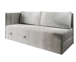 Schlafsofa 120x200 cm mit RÜCKENKISSEN, Polsterbett mit Bettkasten, Farbvarianten, Einzelbett INTARO A27 Schlafsofa 120x200 cm mit RÜCKENKISSEN, Polsterbett mit Bettkasten, Farbvarianten, Einzelbett INTARO A27