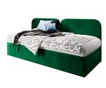 Polsterbett 90x200 cm, Kinderbett, Jugendbett, Seitenblende abgerundet, OLIVIA 2R Polsterbett 90x200 cm, Kinderbett, Jugendbett, Seitenblende abgerundet, OLIVIA 2R