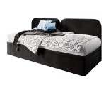 Singlebett 100x200 cm, Polsterbett, Jugendbett, Seitenblende abgerundet, OLIVIA 2R Singlebett 100x200 cm, Polsterbett, Jugendbett, Seitenblende abgerundet, OLIVIA 2R