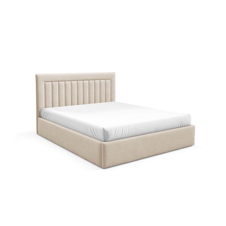 Doppelbett 160x200 cm, Ehebett, Polsterbett mit Bettkasten, PRATO T14