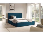 Doppelbett 180x200 cm, Ehebett, Polsterbett mit Bettkasten, PRATO T14