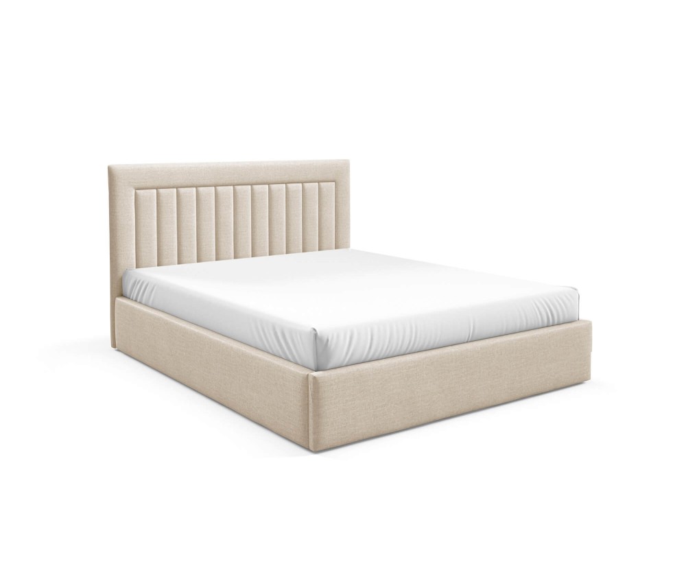 Doppelbett 180x200 cm, Ehebett, Polsterbett mit Bettkasten, PRATO T14
