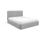 Doppelbett 160x200 cm, Ehebett, Polsterbett mit Bettkasten, PRATO T15