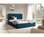 Doppelbett 160x200 cm, Ehebett, Polsterbett mit Bettkasten, PRATO T15 Doppelbett 160x200 cm, Ehebett, Polsterbett mit Bettkasten, PRATO T15