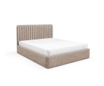 Doppelbett 180x200 cm, Ehebett, Polsterbett mit Bettkasten, PRATO T15