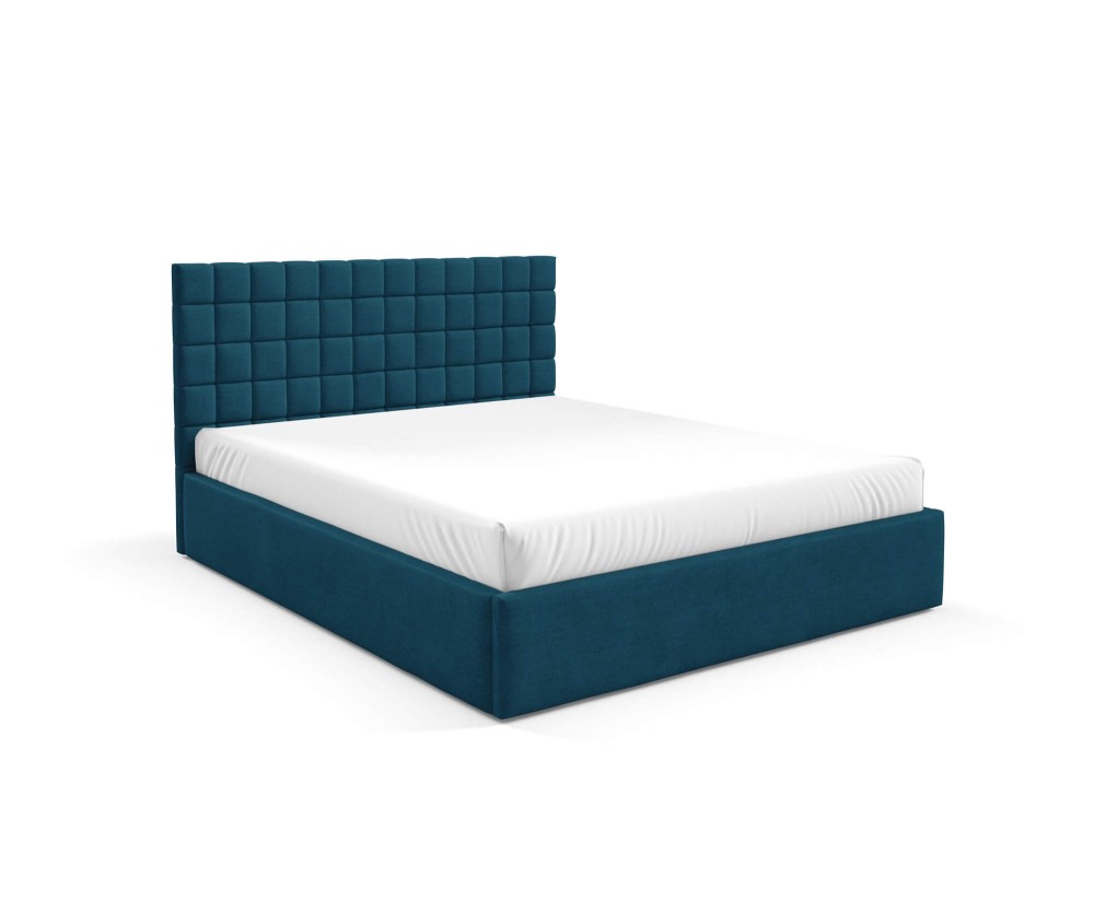 Polsterbett 140x200 cm, Ehebett, Doppelbett mit Bettkasten, PRATO T16 Polsterbett 140x200 cm, Ehebett, Doppelbett mit Bettkasten, PRATO T16