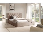 Doppelbett 180x200 cm im Glamour-Stil, Ehebett, Polsterbett mit Bettkasten, PRATO T17 Doppelbett 180x200 cm im Glamour-Stil, Ehebett, Polsterbett mit Bettkasten, PRATO T17