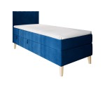 Boxspringbett, Einzelbett mit Bettkasten, Füße, MATRATZE zur Auswahl, INTARO A10