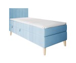 Boxspringbett, Einzelbett mit Bettkasten, Füße, MATRATZE zur Auswahl, INTARO A10 Boxspringbett, Einzelbett mit Bettkasten, Füße, MATRATZE zur Auswahl, INTARO A10
