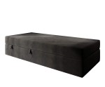 Einzelbett 80x200 cm, Hotelbett mit Bettkasten, BONELL-Matratze, LARA 1M Einzelbett 80x200 cm, Hotelbett mit Bettkasten, BONELL-Matratze, LARA 1M