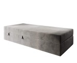 Einzelbett 80x200 cm, Hotelbett mit Bettkasten, BONELL-Matratze, LARA 1M Einzelbett 80x200 cm, Hotelbett mit Bettkasten, BONELL-Matratze, LARA 1M