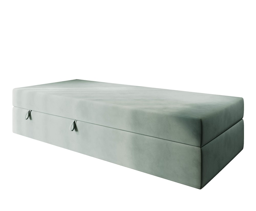 Einzelbett 80x200 cm, Hotelbett mit Bettkasten, BONELL-Matratze, LARA 1M Einzelbett 80x200 cm, Hotelbett mit Bettkasten, BONELL-Matratze, LARA 1M