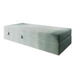 Einzelbett 80x200 cm, Hotelbett mit Bettkasten, BONELL-Matratze, LARA 1M Einzelbett 80x200 cm, Hotelbett mit Bettkasten, BONELL-Matratze, LARA 1M