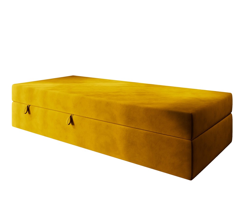 Einzelbett 80x200 cm, Hotelbett mit Bettkasten, BONELL-Matratze, LARA 1M Einzelbett 80x200 cm, Hotelbett mit Bettkasten, BONELL-Matratze, LARA 1M