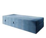 Einzelbett 80x200 cm, Hotelbett mit Bettkasten, BONELL-Matratze, LARA 1M Einzelbett 80x200 cm, Hotelbett mit Bettkasten, BONELL-Matratze, LARA 1M