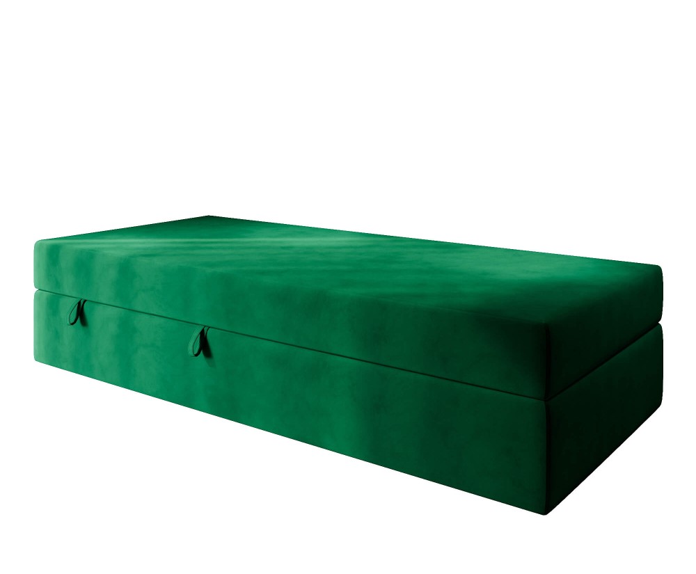 Hotelbett 100x200 cm, Schlafcouch mit Bettkasten, BONELL-Matratze, LARA 1M Hotelbett 100x200 cm, Schlafcouch mit Bettkasten, BONELL-Matratze, LARA 1M