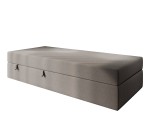 Einzelbett 120x200 cm für Dachschräge, Hotelbett mit Bettkasten, BONELL-Matratze, LARA 1M Einzelbett 120x200 cm für Dachschräge, Hotelbett mit Bettkasten, BONELL-Matratze, LARA 1M