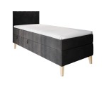 Boxspringbett, Einzelbett mit Bettkasten, Füße, MATRATZE zur Auswahl, INTARO A10 Boxspringbett, Einzelbett mit Bettkasten, Füße, MATRATZE zur Auswahl, INTARO A10