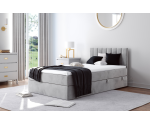 Einzelbett mit Bettkasten, Gleitfüße, MATRATZE zur Auswahl, Boxspringbett INTARO A10