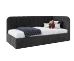 Modernes Einzelbett 100x200 cm mit Bettkasten und Lattenrost für Jugendliche, MARIO SM 02