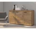 ROMBO Funktionale Kommode dreitürig, Sideboard, 4 Farbvarianten!
