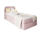INTARO A11 Modernes Boxspringbett 80x180 cm mit Bettkasten für Kinderzimmer, Farbvarianten!
