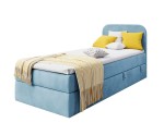 INTARO A11 Bequemes Boxspringbett 80x200 cm mit Bettkasten für Kinderzimmer, Farbvarianten!