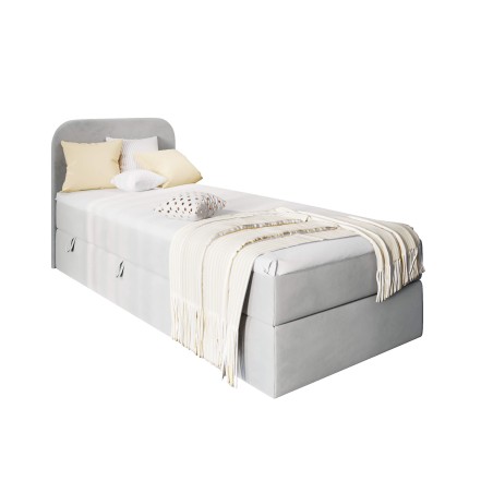 INTARO A11 Bequemes Boxspringbett 80x200 cm mit Bettkasten für Kinderzimmer, Farbvarianten!
