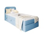 INTARO A11 Bequemes Boxspringbett 80x200 cm mit Bettkasten für Kinderzimmer, Farbvarianten!