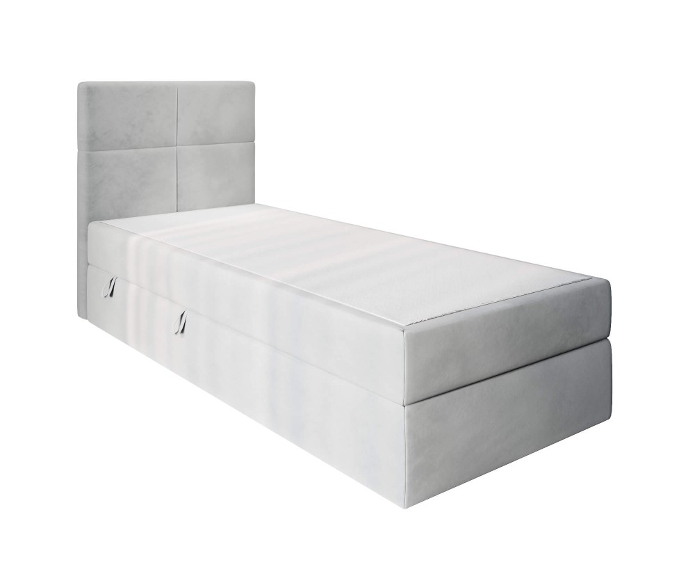 QUATTRO Kontinentalbett, Hotelbett, Einzelbett mit Bettkasten, MATRATZE zur Auswahl