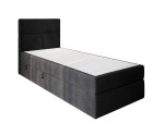 Kontinentalbett mit Bettkasten, Hotelbett, MATRATZE zur Auswahl, Einzelbett QUATTRO Kontinentalbett mit Bettkasten, Hotelbett, MATRATZE zur Auswahl, Einzelbett QUATTRO