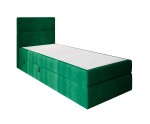 Kontinentalbett mit Bettkasten, Hotelbett, MATRATZE zur Auswahl, Einzelbett QUATTRO Kontinentalbett mit Bettkasten, Hotelbett, MATRATZE zur Auswahl, Einzelbett QUATTRO