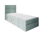 Kontinentalbett mit Bettkasten, Hotelbett, MATRATZE zur Auswahl, Einzelbett QUATTRO Kontinentalbett mit Bettkasten, Hotelbett, MATRATZE zur Auswahl, Einzelbett QUATTRO