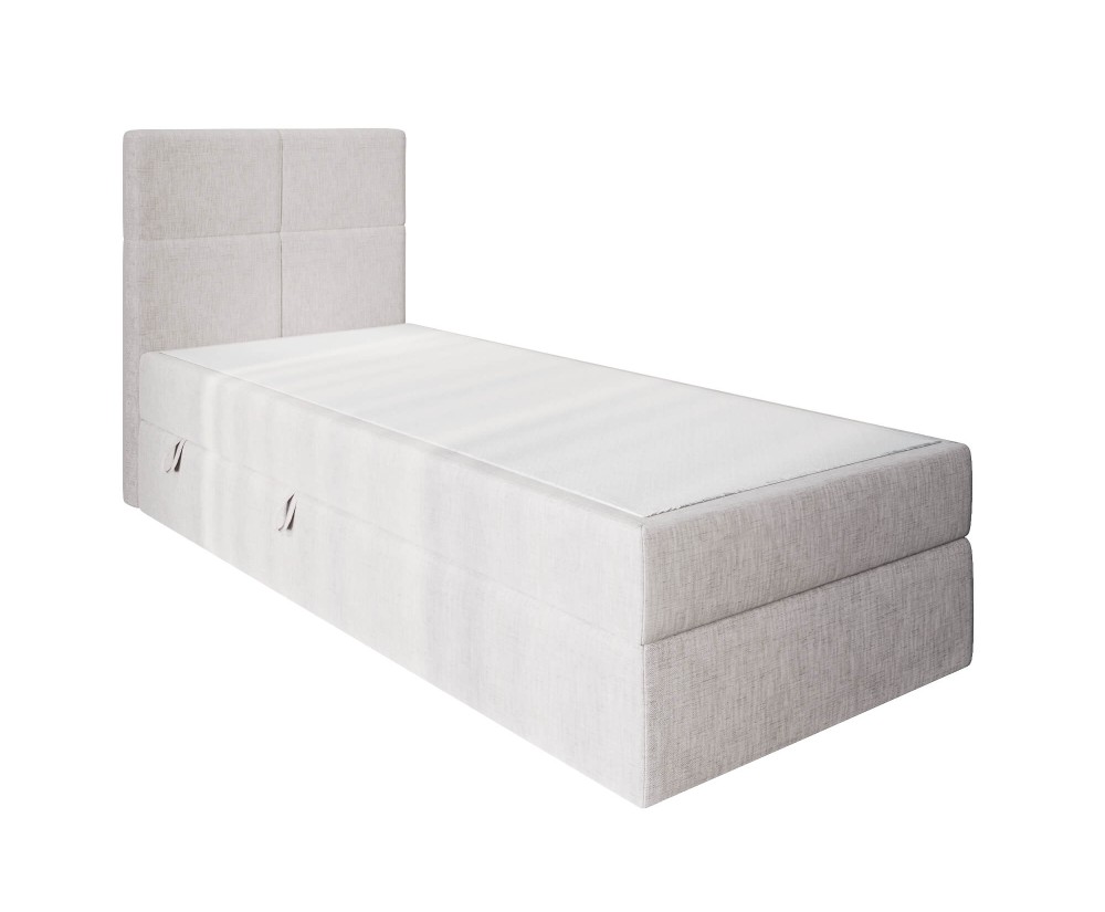 Kontinentalbett mit Bettkasten, Hotelbett, MATRATZE zur Auswahl, Einzelbett QUATTRO Kontinentalbett mit Bettkasten, Hotelbett, MATRATZE zur Auswahl, Einzelbett QUATTRO