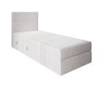 Kontinentalbett mit Bettkasten, Hotelbett, MATRATZE zur Auswahl, Einzelbett QUATTRO Kontinentalbett mit Bettkasten, Hotelbett, MATRATZE zur Auswahl, Einzelbett QUATTRO