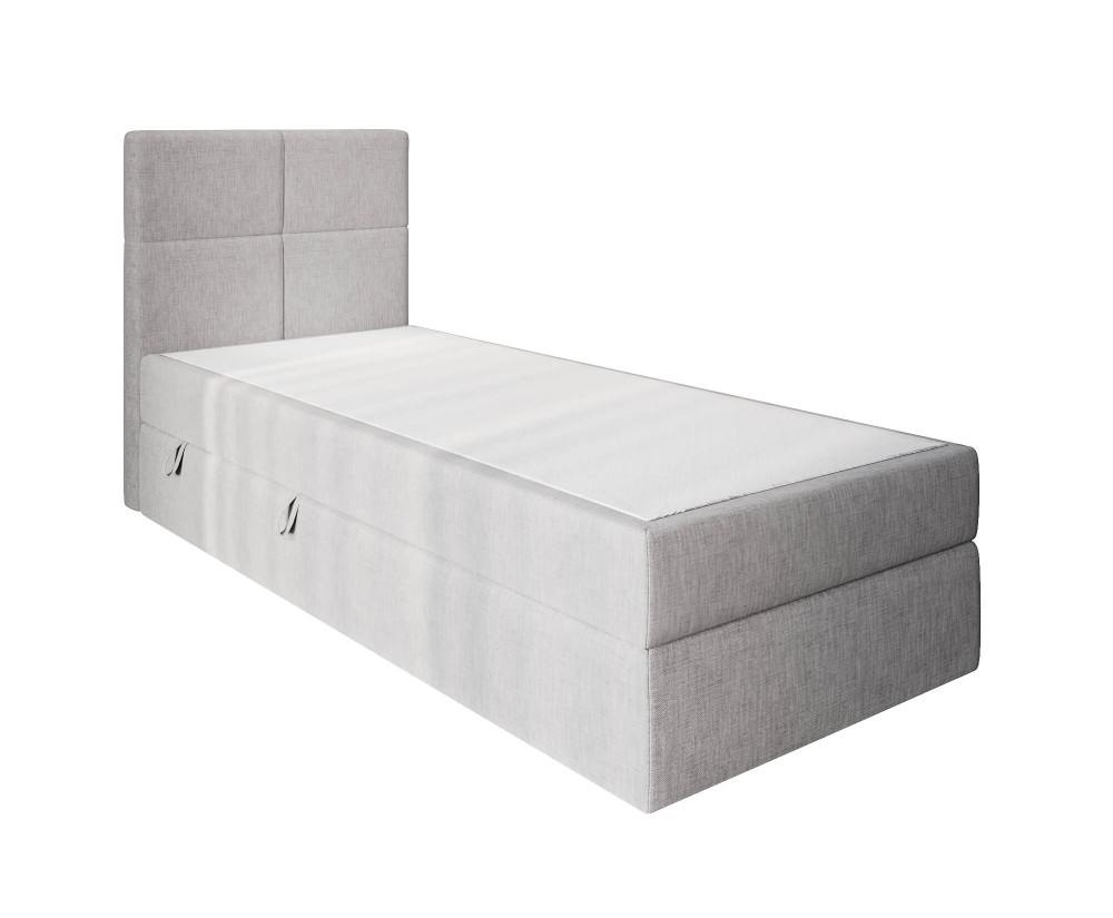 Kontinentalbett mit Bettkasten, Hotelbett, MATRATZE zur Auswahl, Einzelbett QUATTRO Kontinentalbett mit Bettkasten, Hotelbett, MATRATZE zur Auswahl, Einzelbett QUATTRO