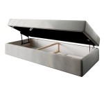 Set mit zwei Hotelbetten 80x200 cm mit Bettkasten, LARA 1M