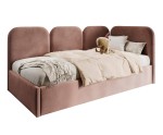 Polsterbett 120x200 cm mit weichen Seitenteilen und Bettkasten, MARGO SM 02 Polsterbett 120x200 cm mit weichen Seitenteilen und Bettkasten, MARGO SM 02