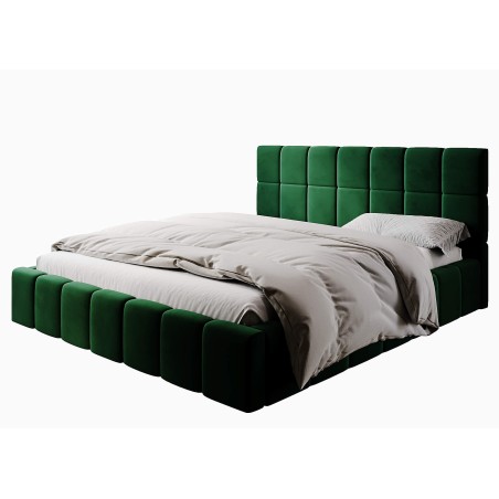 IMPERIA S16 180x200 cm, Doppelbett mit Bettkasten, Lattenrost mit Metallrahmen