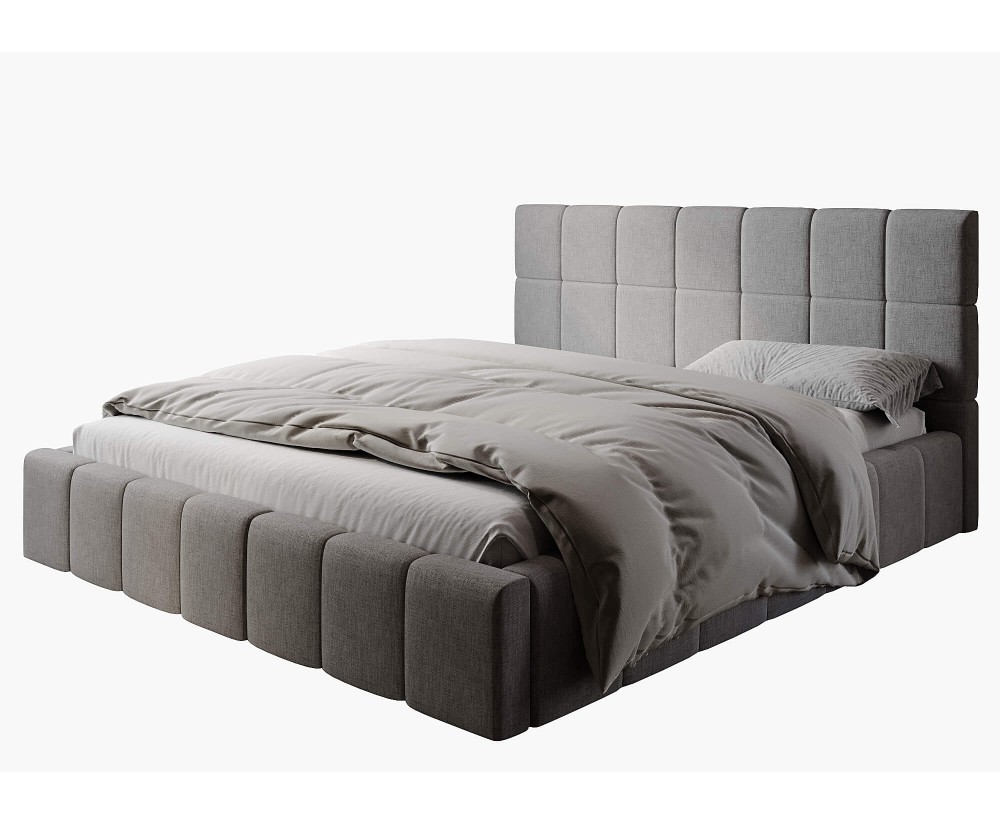 Elegantes Komfortbett 200x200 cm mit Stauraum, Lattenrost mit Metallrahmen, IMPERIA S16 Elegantes Komfortbett 200x200 cm mit Stauraum, Lattenrost mit Metallrahmen, IMPERIA S16