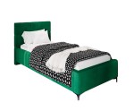 Polsterbett 80x200 cm, Jugendbett mit Kopfteil, Bettkasten und Lattenrost mit Metallrahmen, IMPERIA S14 Polsterbett 80x200 cm, Jugendbett mit Kopfteil, Bettkasten und Lattenrost mit Metallrahmen, IMPERIA S14