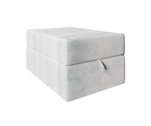 INTARO P1 Sitzpouf 90x60 cm mit Stauraum, Sitzhocker, Sitzpuff, Polsterhocker, Fußhocker, Gleitfüße