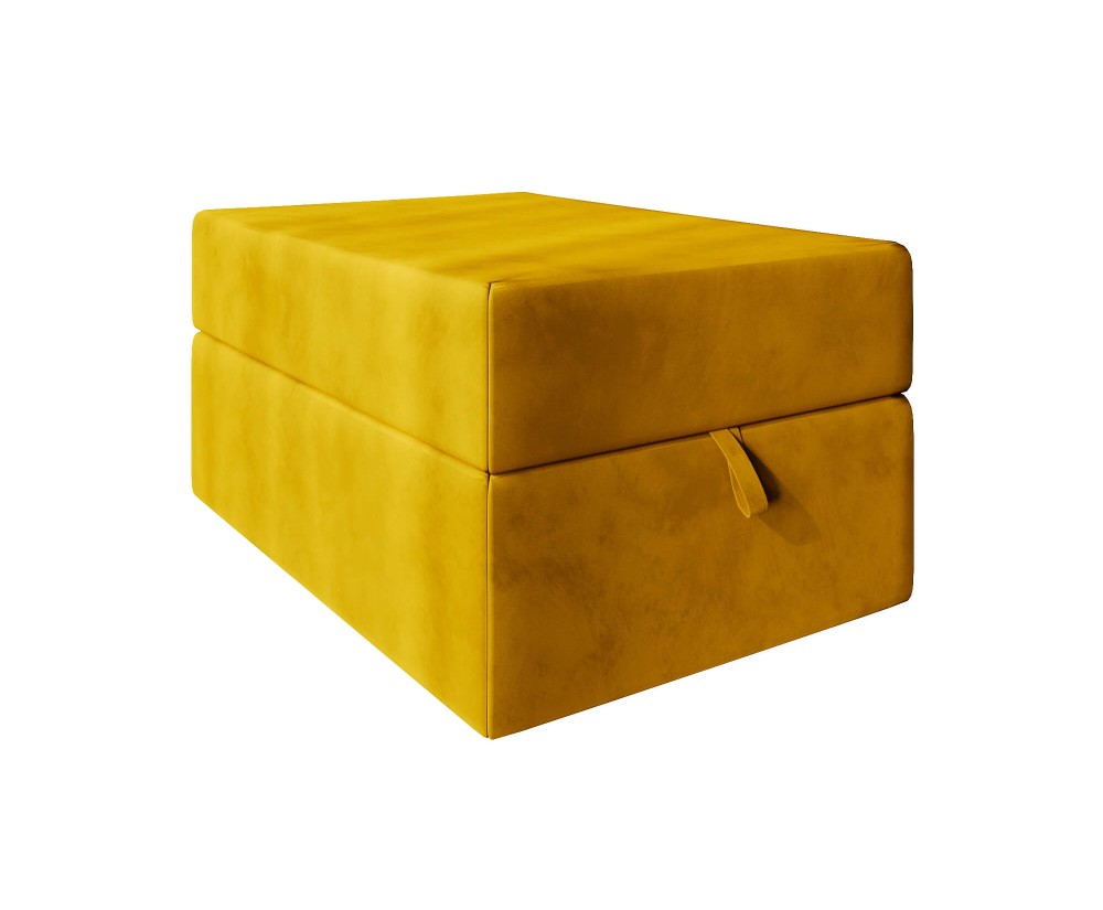 INTARO P1 Sitzpouf 90x60 cm mit Stauraum, Sitzhocker, Sitzpuff, Polsterhocker, Fußhocker, Gleitfüße